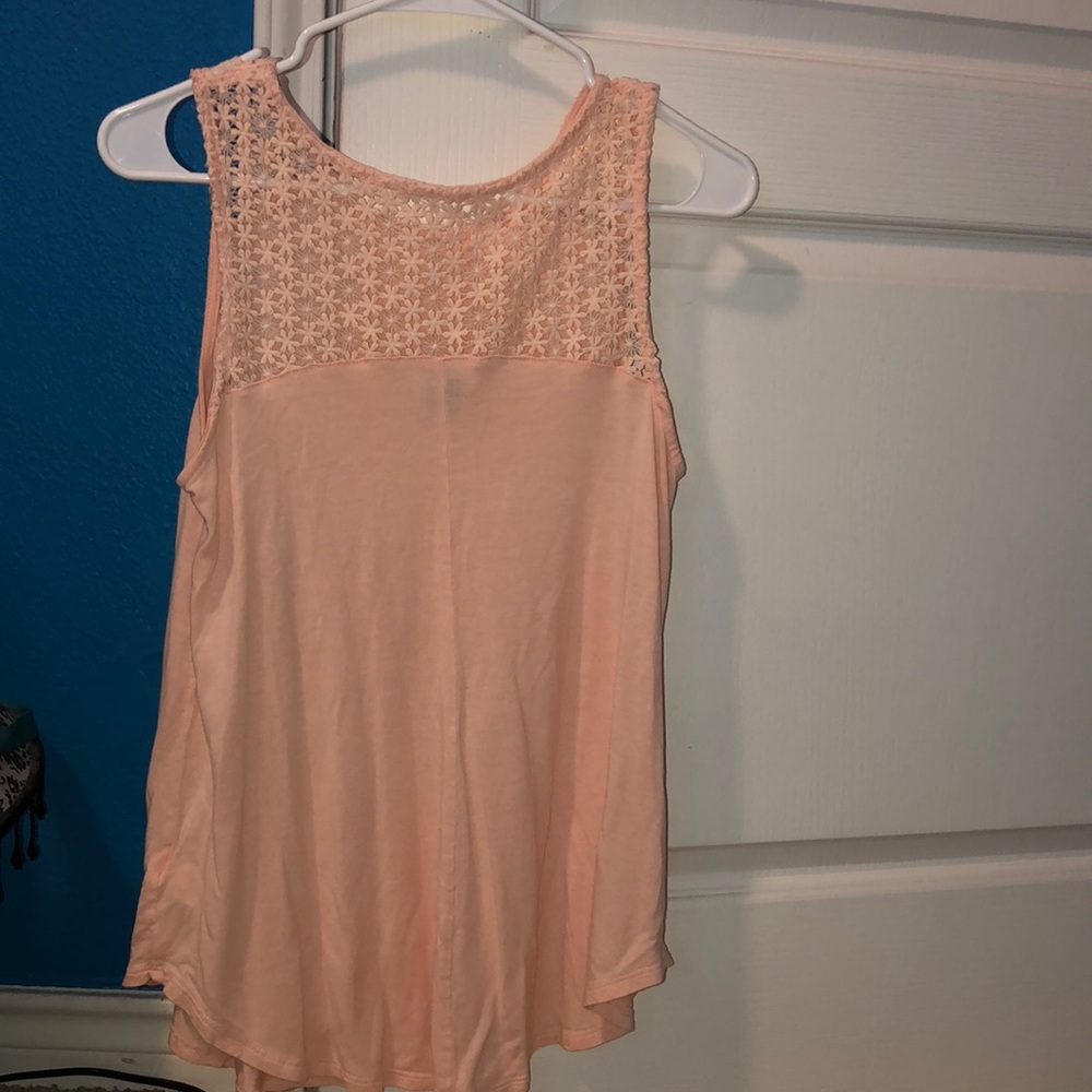 Pink tank top
